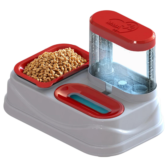 Comedouro e Bebedouro PELOS CURTOS E LONGOS SOLUTION MMA PET Para cães e Gatos